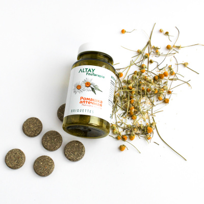 МОНОТРАВЫ В БРИКЕТАХ РОМАШКА АПТЕЧНАЯ 2Г №25 фото в интернет-аптеке Склад Лекарств