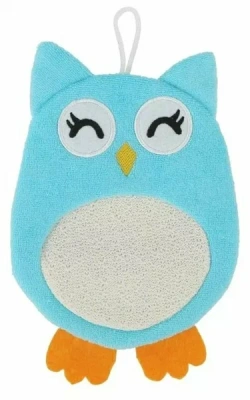 РОКСИ-KIDS МАХРОВАЯ МОЧАЛКА-РУКАВИЧКА BABY OWL 0+ фото в интернет-аптеке Склад Лекарств