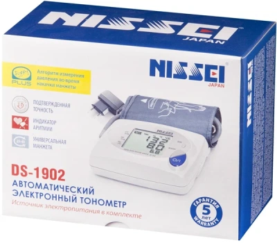 ТОНОМЕТР NISSEI АВТОМАТ НА ПЛЕЧО DS-1902 фото в интернет-аптеке Склад Лекарств