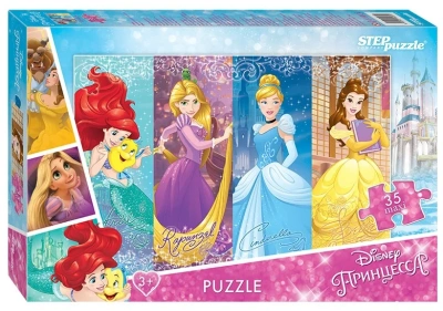 ИГРУШКА ПАЗЛ 35 ДЕТ MAXI ПРИНЦЕССЫ 91230 фото в интернет-аптеке Склад Лекарств