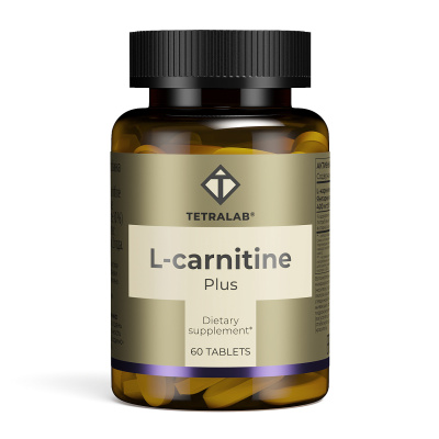 ТЕТРАЛАБ L-КАРНИТИН ТАБ 500МГ №60 фото в интернет-аптеке Склад Лекарств