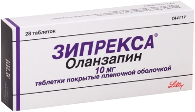 ЗИПРЕКСА ТАБ П/О 10МГ №28 фото в интернет-аптеке Склад Лекарств