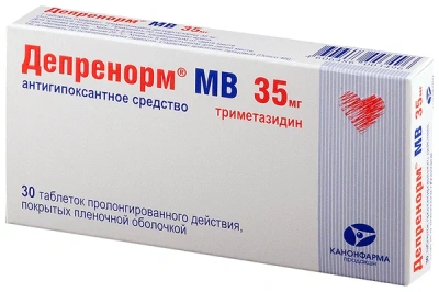 ДЕПРЕНОРМ МВ ТАБ П/О 35МГ №30 фото в интернет-аптеке Склад Лекарств