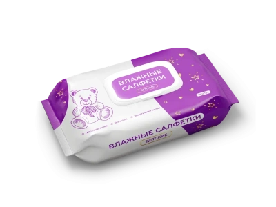 САЛФЕТКИ ВЛАЖНЫЕ ДЕТСКИЕ БЕЗ ЗАПАХА С Д-ПАНТЕНОЛОМ И ВИТАМИНОМ Е С КЛАПАНОМ №120/ЭЙVА/ЭЙВА/ фото в интернет-аптеке Склад Лекарств