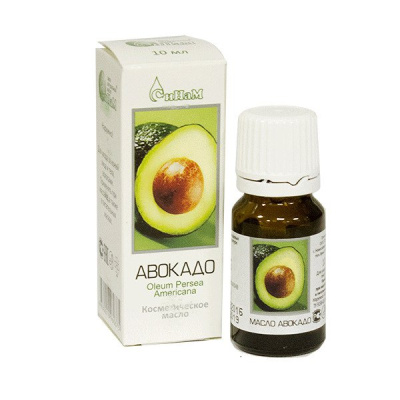АВОКАДО МАСЛО КОСМЕТИЧЕСКОЕ 10МЛ/СИНАМ/ фото в интернет-аптеке Склад Лекарств