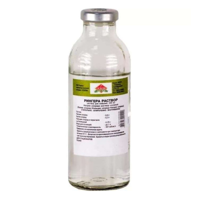 РИНГЕРА Р-Р Д/ИНФ ФЛ 200МЛ №28 /ЭСКОМ/ Д фото в интернет-аптеке Склад Лекарств