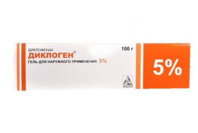 ДИКЛОГЕН ГЕЛЬ 5% 100Г фото в интернет-аптеке Склад Лекарств