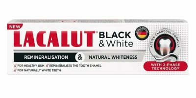 ЛАКАЛЮТ З/ПАСТА БЛЭК УАЙТ 75МЛ фото в интернет-аптеке Склад Лекарств