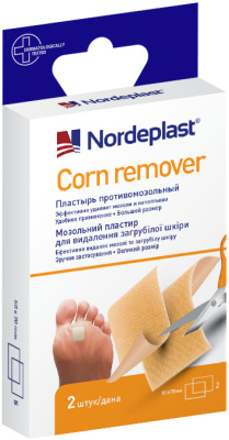 НОРДЕПЛАСТ ПЛАСТЫРЬ МОЗОЛЬНЫЙ 50ММX70ММ №2 фото в интернет-аптеке Склад Лекарств