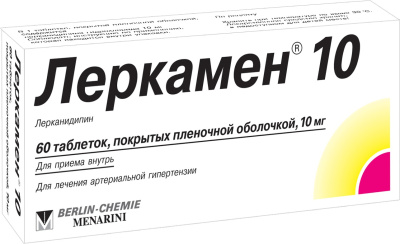 ЛЕРКАМЕН ТАБ П/О 10МГ №60/БЕРЛИН-ХЕМИ/ Д фото в интернет-аптеке Склад Лекарств
