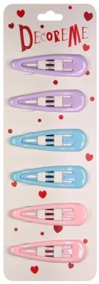 ЗАКОЛКА ДЛЯ ВОЛОС 5СМ 3 ЦВЕТА 2-718/41 6ШТ фото в интернет-аптеке Склад Лекарств