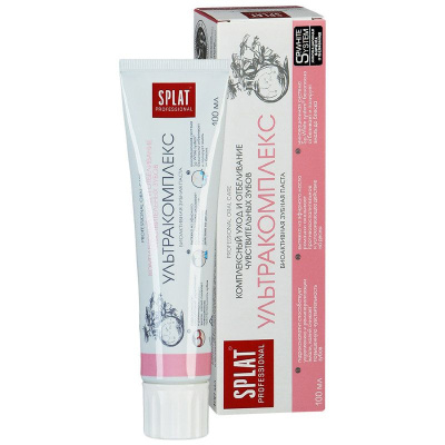 СПЛАТ З/ПАСТА ПРОФЕШНЛ УЛЬТРАКОМПЛЕКС 100МЛ фото в интернет-аптеке Склад Лекарств