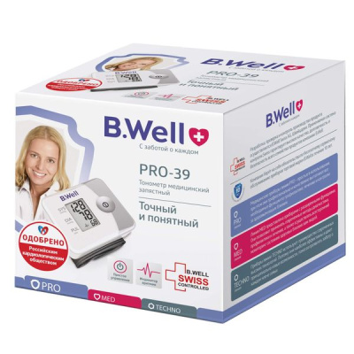 БИ ВЕЛЛ ТОНОМЕТР PRO-39 АВТОМАТ НА ЗАПЯСТЬЕ фото в интернет-аптеке Склад Лекарств
