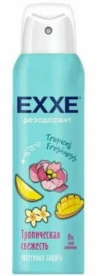 EXXE ЖЕНСКИЙ ДЕЗОДОРАНТ ТРОПИЧЕСКАЯ СВЕЖЕСТЬ150МЛ фото в интернет-аптеке Склад Лекарств