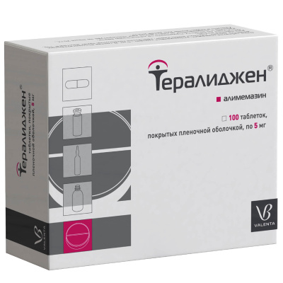 ТЕРАЛИДЖЕН ТАБ П/О 5МГ №100/ВАЛЕНТА/ Д фото в интернет-аптеке Склад Лекарств