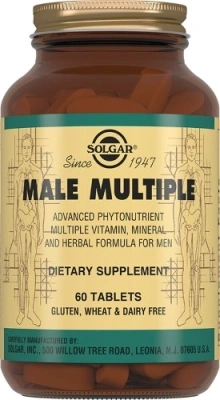 СОЛГАР МУЛЬТИВИТАМИННЫЙ И МИНЕРАЛЬНЫЙ КОМПЛЕКС Д/МУЖЧИН ТАБ №60 фото в интернет-аптеке Склад Лекарств