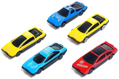 ИГРУШКА НАБОР МЕТАЛЛИЧЕСКИХ МАШИН "СУПЕР ГОНКИ" 5ШТ фото в интернет-аптеке Склад Лекарств