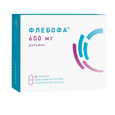 ФЛЕБОФА ТАБ 600МГ №60/ОЗОН/ фото в интернет-аптеке Склад Лекарств