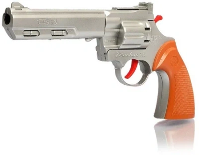 ПИСТОЛЕТ "РЕЙНДЖЕР ПЛЮС ГОЛД" СТРЕЛЯЕТ 8-МИ ЗАРЯДНЫМИ ПИСТОНАМИ ЦВЕТА МИКС 1172506 фото в интернет-аптеке Склад Лекарств