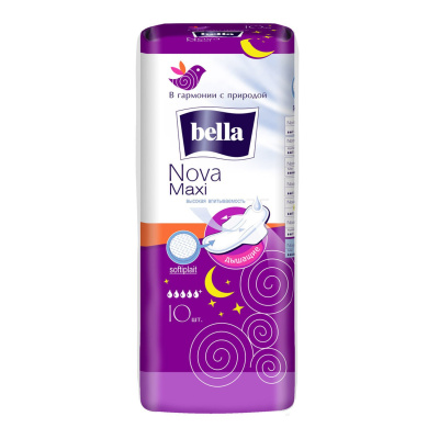 БЕЛЛА ПРОКЛАДКИ НОРМАЛ МАКСИ БЕЛАЯ ЛИНИЯ №10 фото в интернет-аптеке Склад Лекарств