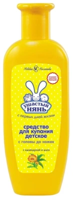 НЕВСКАЯ КОСМЕТИКА УШАСТЫЙ НЯНЬ СРЕДСТВО ДЛЯ КУПАНИЯ 250МЛ фото в интернет-аптеке Склад Лекарств