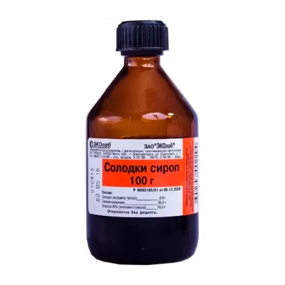 СОЛОДКИ СИРОП 100МЛ/ЭКОЛАБ/ фото в интернет-аптеке Склад Лекарств