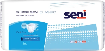 СЕНИ ПОДГУЗНИКИ ДЛЯ ВЗР СУПЕР ЭЙР М №30 Д фото в интернет-аптеке Склад Лекарств