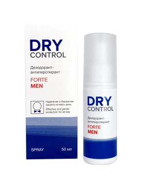 DRYCONTROL FORTE MEN SPRAY ДЕЗОДОРАНТ-АНТИПЕРСПИРАНТ 50МЛ фото в интернет-аптеке Склад Лекарств