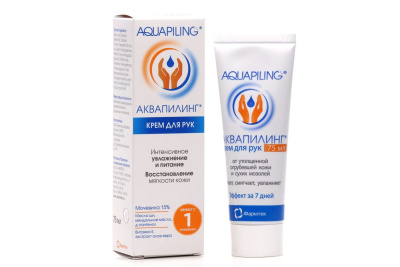 АКВАПИЛИНГ КРЕМ ДЛЯ РУК 75МЛ фото в интернет-аптеке Склад Лекарств