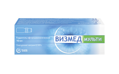 ВИЗМЕД МУЛЬТИ ГИДРОГЕЛЬ ОФТАЛЬМОЛОГИЧЕСКИЙ 10МЛ фото в интернет-аптеке Склад Лекарств