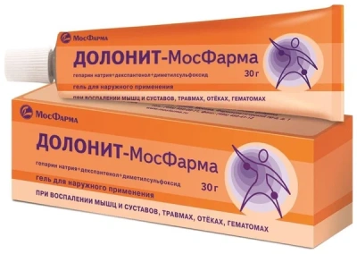 ДОЛОНИТ-МОСФАРМА ГЕЛЬ 30Г фото в интернет-аптеке Склад Лекарств