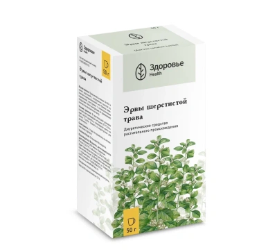 ЭРВЫ ШЕРСТИСТОЙ ПОЛ-ПАЛА ТРАВА 50Г/ЗДОРОВЬЕ/ фото в интернет-аптеке Склад Лекарств