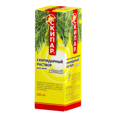 СКИПАР ЭМУЛЬСИЯ СКИПИДАРНАЯ ЖЕЛТАЯ НТВ-01 200МЛ фото в интернет-аптеке Склад Лекарств