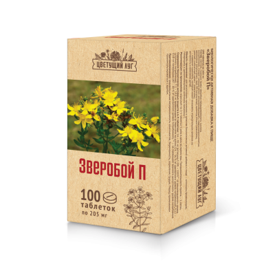 ЦВЕТУЩИЙ ЛУГ ТАБ ЗВЕРОБОЙ П 0,205Г N100/ПАРАФАРМ/ фото в интернет-аптеке Склад Лекарств