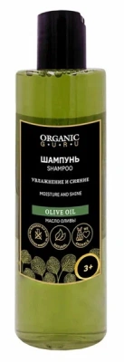 ОРГАНИК ГУРУ МАСЛО ОЛИВЫ ШАМПУНЬ УВЛАЖН И ПИТАНИЕ 250МЛ фото в интернет-аптеке Склад Лекарств