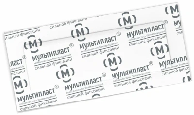 ЛЕЙКОПЛАСТЫРЬ МУЛЬТИПЛАСТ 2,3Х7,2СМ №1 фото в интернет-аптеке Склад Лекарств