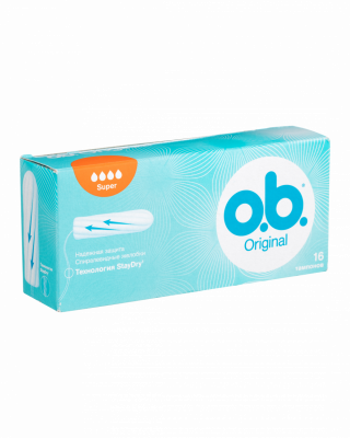 О.В.ТАМПОНЫ ОРИГИНАЛ СУПЕР №16 фото в интернет-аптеке Склад Лекарств