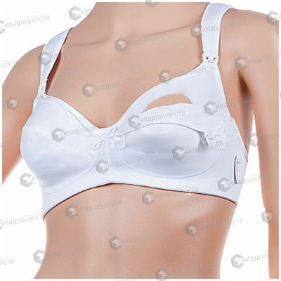 НАША МАМА МАМА КОМФОРТ БЮСТГАЛЬТЕР Д/КОРМЛЕНИЯ БЕЛЫЙ 11225 85B фото в интернет-аптеке Склад Лекарств