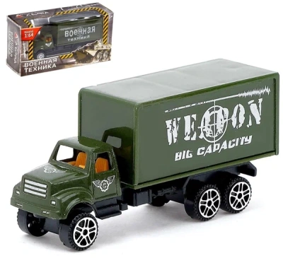 ИГРУШКА МАШИНА МЕТАЛЛИЧЕСКАЯ "ВОЕННАЯ ТЕХНИКА", МАСШТАБ 1:64, МИКС, №SL-00359 2328459 фото в интернет-аптеке Склад Лекарств