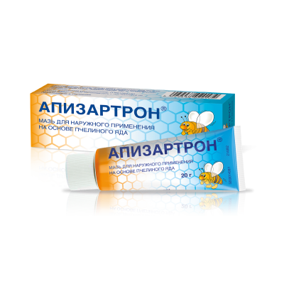 АПИЗАРТРОН МАЗЬ 20Г фото в интернет-аптеке Склад Лекарств