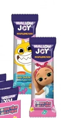 МИКС BABY SHARK, КОШЕЧКИ-СОБАЧКИ МАРШМЕЛКИ В ФОРМЕ ТРУБОЧКИ 12ГР/КОНФИТРЕЙД/ фото в интернет-аптеке Склад Лекарств