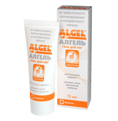 АЛГЕЛЬ ГЕЛЬ ДЛЯ НОГ 75МЛ фото в интернет-аптеке Склад Лекарств