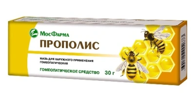 ПРОПОЛИСА ГОМЕОПАТ МАЗЬ 30Г/МОСКОВСКАЯ/ фото в интернет-аптеке Склад Лекарств