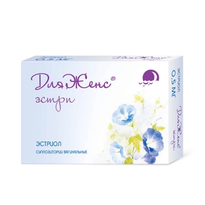 ДЛЯЖЕНС ЭСТРИ СУПП ВАГ 0.5МГ №15 фото в интернет-аптеке Склад Лекарств