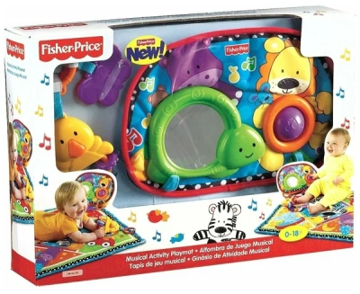 ИГРУШКА FISHER PRICE ИГРОВОЙ КОВРИК V3711 фото в интернет-аптеке Склад Лекарств