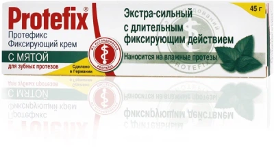 ПРОТЕФИКС КРЕМ ФИКСИРУЮЩИЙ ЭКСТРА-СИЛЬНЫЙ МЯТА 40МЛ фото в интернет-аптеке Склад Лекарств