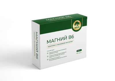 МАГНИЙ В6 КОМПЛЕКС С ФОЛИЕВОЙ КИСЛОТОЙ 610МГ ТАБ №60/ЭЙVА/ЭЙВА/ фото в интернет-аптеке Склад Лекарств