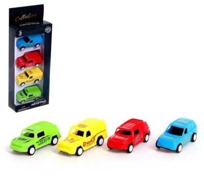 ИГРУШКА АВТОГРАД ДЖИП ИНЕРЦИОННЫЙ ГОНКА НАБОР 4ШТ SL-042333 5043398  фото в интернет-аптеке Склад Лекарств