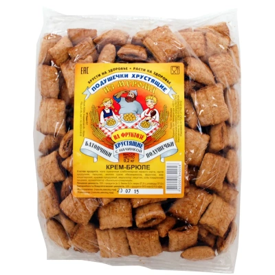 ПОДУШЕЧКИ ХРУСТЯЩИЕ НА ФР КРЕМ-БРЮЛЕ 200Г фото в интернет-аптеке Склад Лекарств