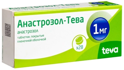 АНАСТРОЗОЛ ТАБ П/О 1МГ №28/ТЕВА/ фото в интернет-аптеке Склад Лекарств
